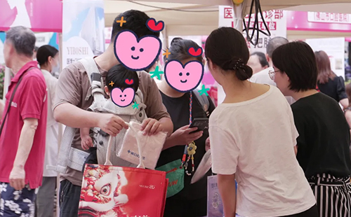佛山美莱参与关爱女性健康管理市集活动！